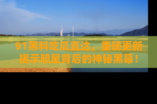 91黑料吃瓜直达,重磅更新揭示明星背后的神秘黑幕!
