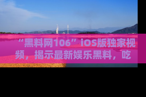 “黑料网106”iOS版独家视频，揭示最新娱乐黑料，吃瓜不停！