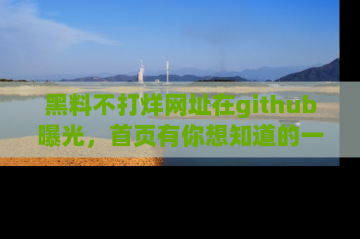 黑料不打烊网址在github曝光，首页有你想知道的一切幽默趣事，快来看看