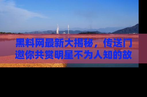 黑料网最新大揭秘，传送门邀你共赏明星不为人知的故事！