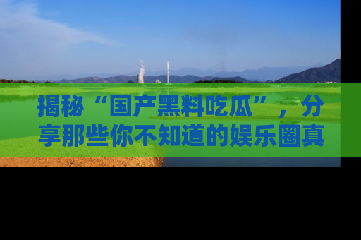 揭秘“国产黑料吃瓜”，分享那些你不知道的娱乐圈真实内幕！